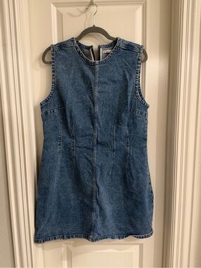 A&F denim mini dress
